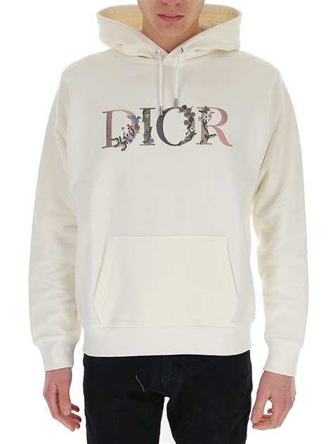 dior white hoodie